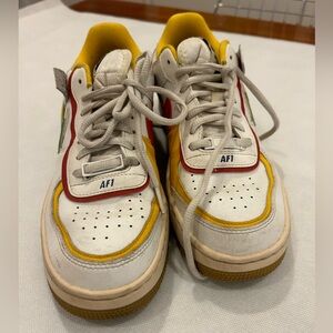 Nike Air Force one low shadow summit white Neptune green